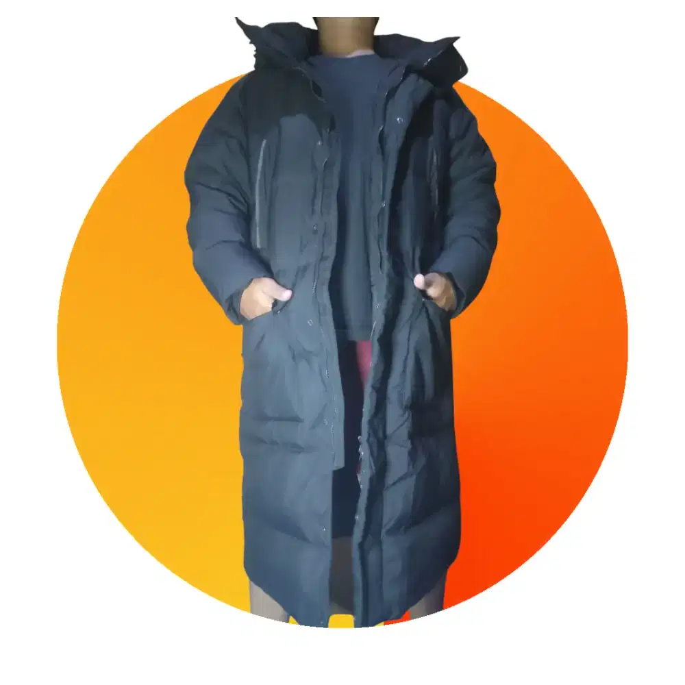 Baju winter terusan pria merek polham