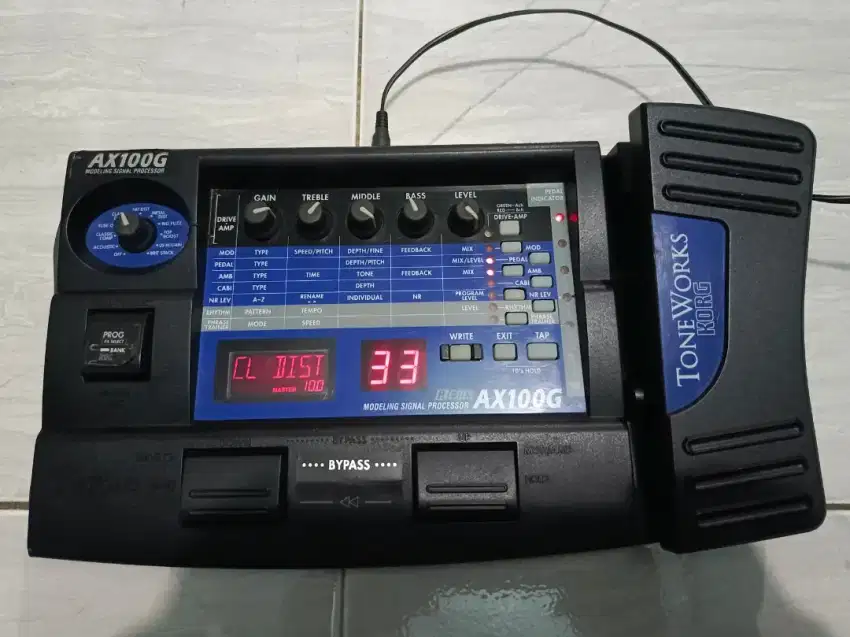 Efeck korg ax100g