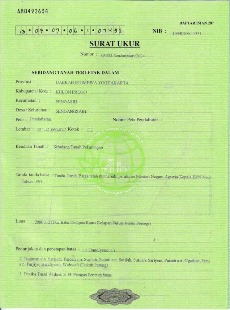 Tanah Luas paling murah di kulonprogo