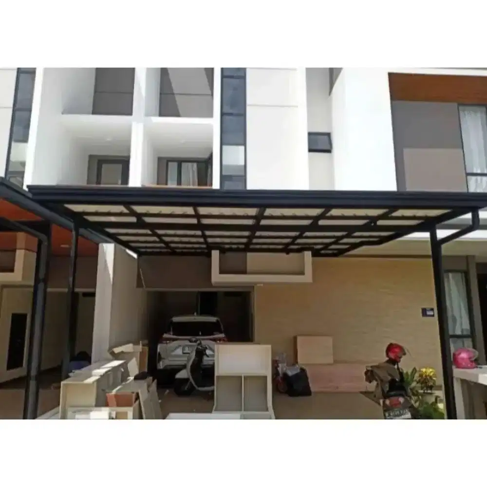 Kanopi alderon minimalis