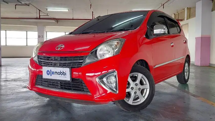 Pajak Panjang TDP 5JT Toyota Agya 1.0 G Bensin-MT 2015 Merah