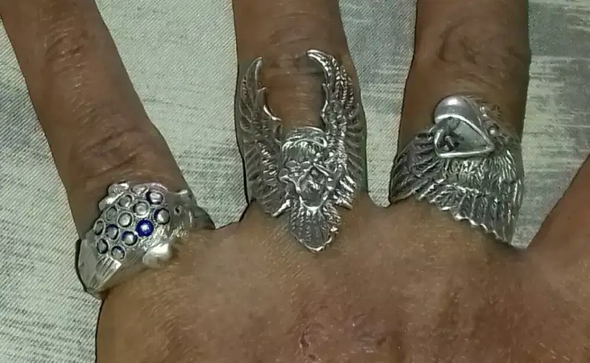 Cincin perak silver mewah
