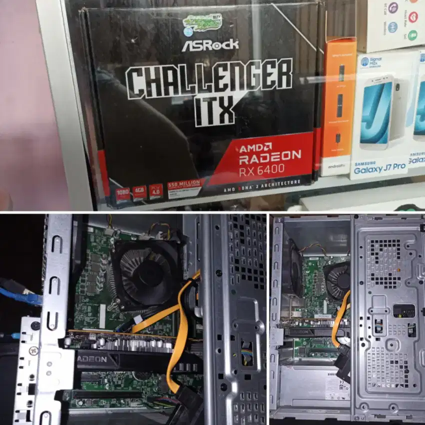 AMD RADEON RX6400 4GB GDDR6 RTX AMD FSR3 ON