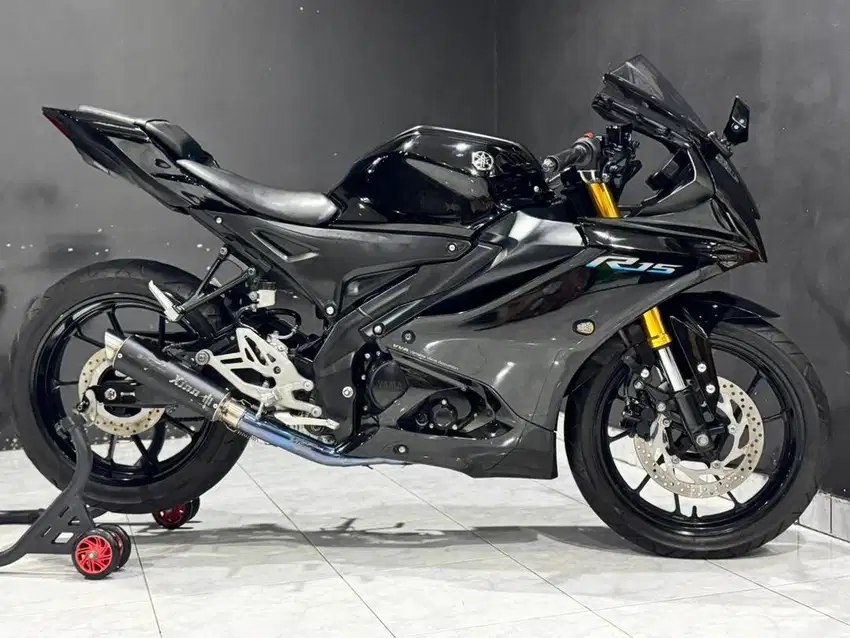 Yamaha r15 v4 2023 modif ninja movistar anniversary,istimewa mantul