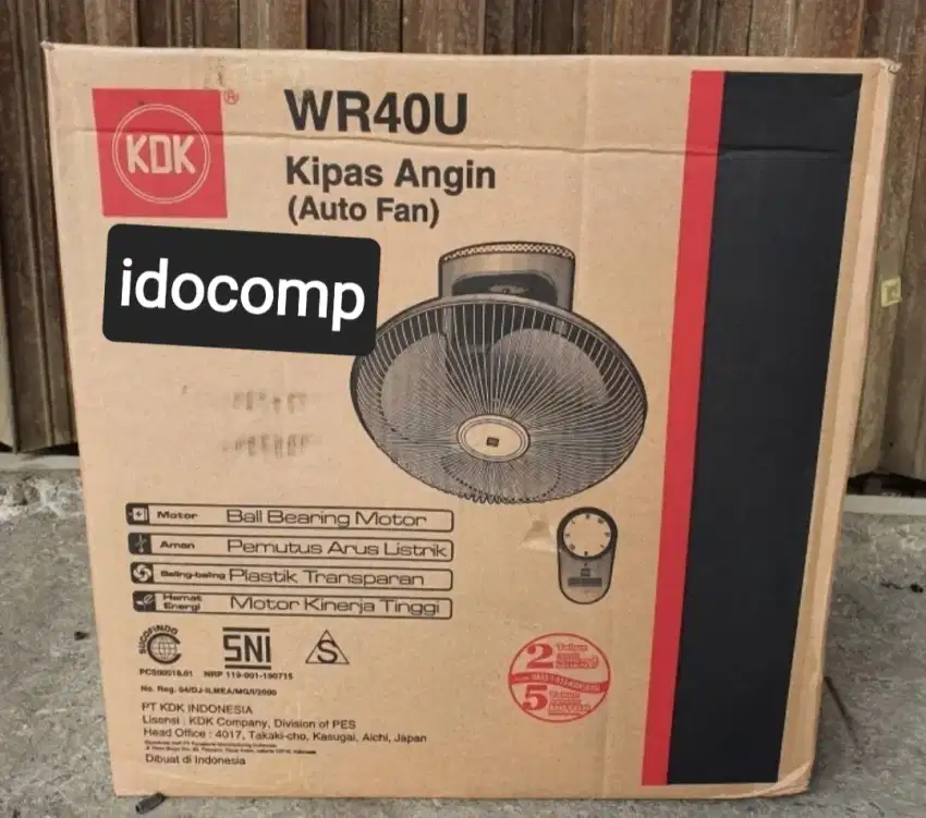 Kipas Angin Orbit KDK Ceiling Fan Atap Langit Langit 16 inc WR-40U