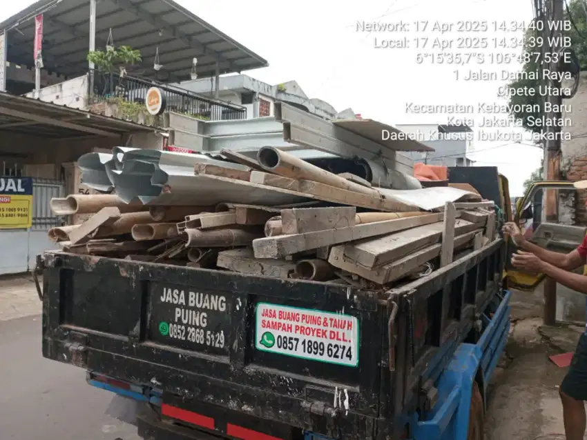 Jasa angkut puing sampah