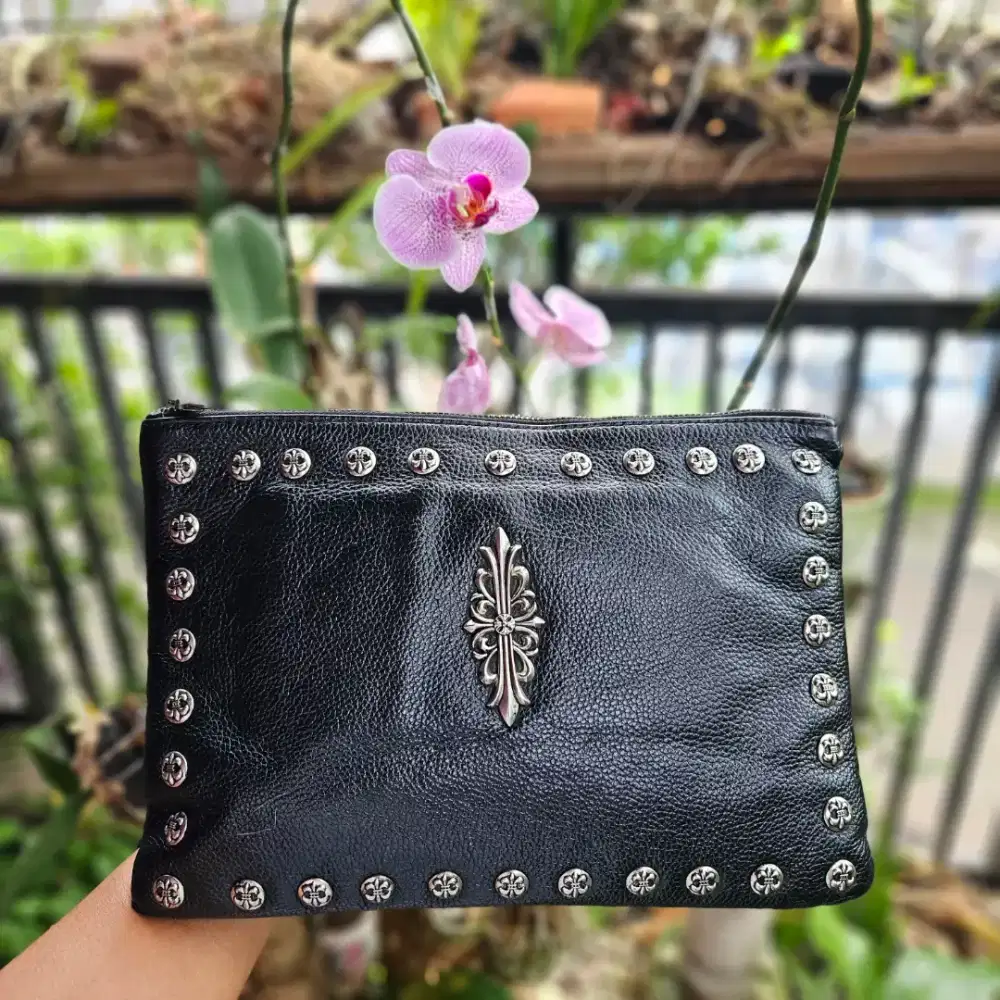 CHROME HEART CLUTCH/ HAND BAG