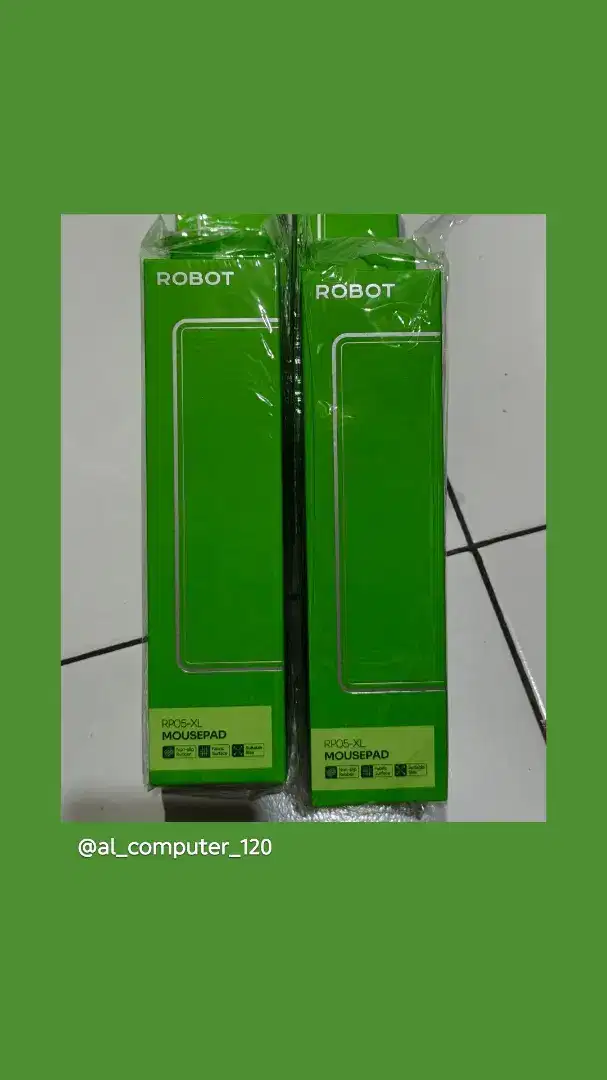 Robot RP05-XL Mouse Pad Gaming Large Size 64x21 cm