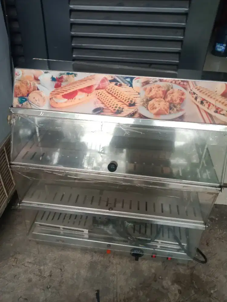 Jual showcase display apa adanya