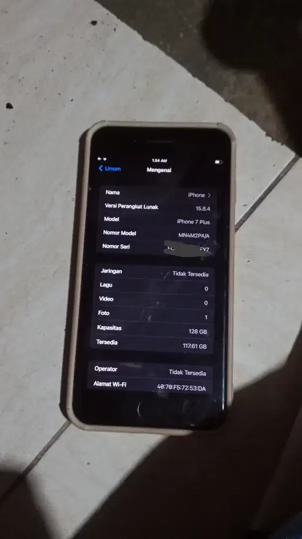 iPhone 7+ 128gb wifi only