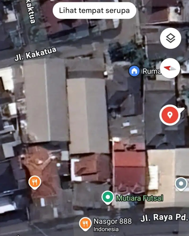 Dijual tanah Komersil pinggir jalan Raya dekat bintaro ciledug jombang