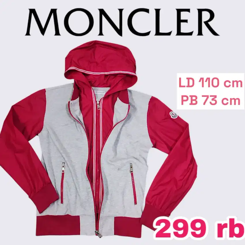Jaket MONCLER varsity double resleting