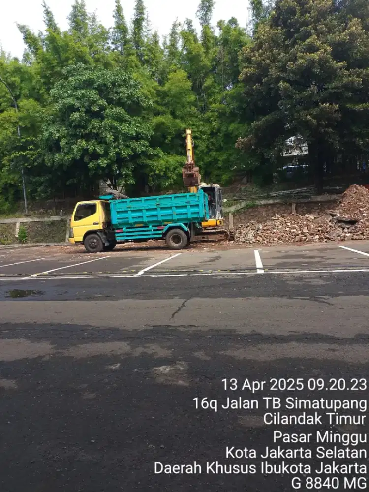 JASA BUANG PUING BONGKARAN TANAH GALIAN KUPASAN