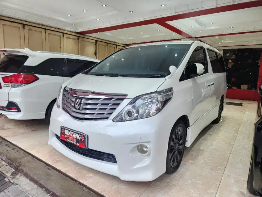 KM 85RB!! ALPHARD S AT 2011 PUTIH / MODEL TH 2012 (BINTANG MOTOR)