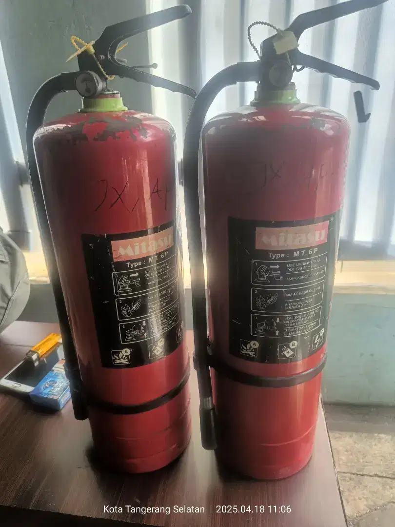 2 unit Apar 6kg Merk Mitasu