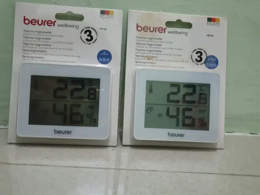 Beurer Alat ukur Higrometer kelembapan udara dan suhu