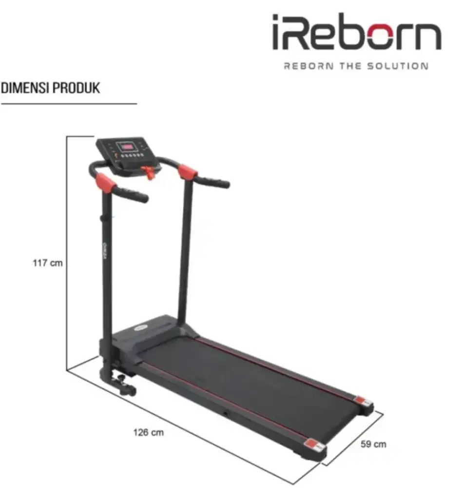 Treadmill electric venio ireborn