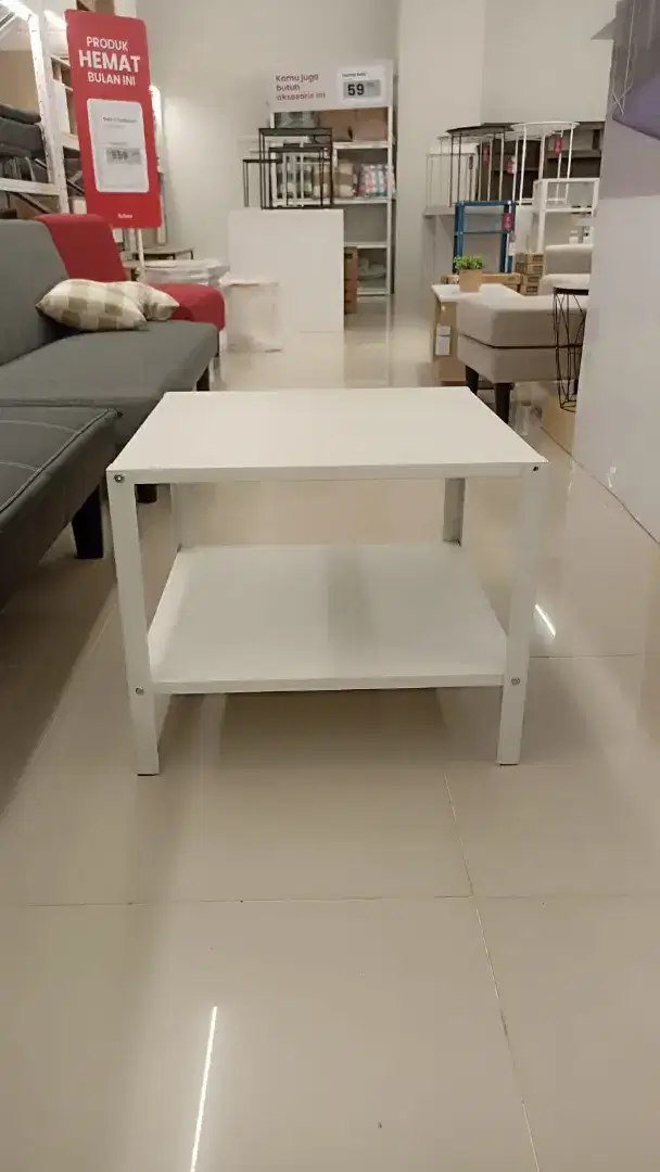 Halow Side Table White