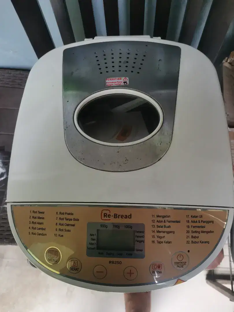 Alat pembuat Roti (Re-bread)