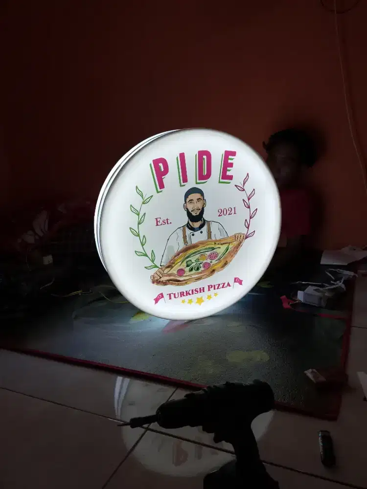 NEON BOX/NEONBOC LAMPU SIGN MURAH