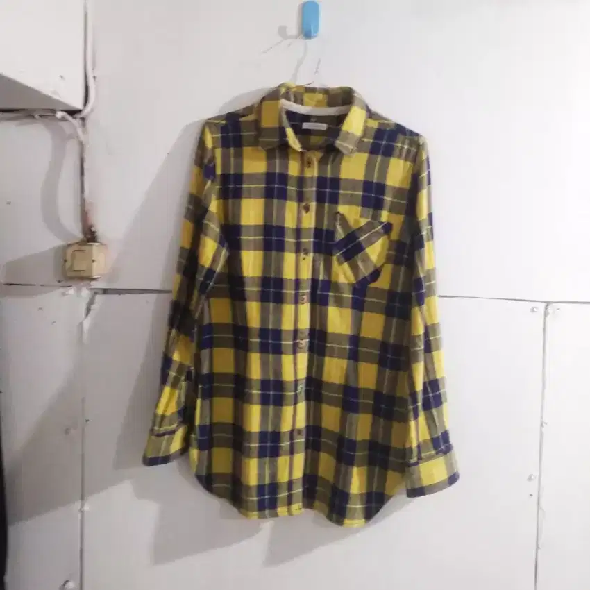 Kemeja Flanel Thrifting Second Import