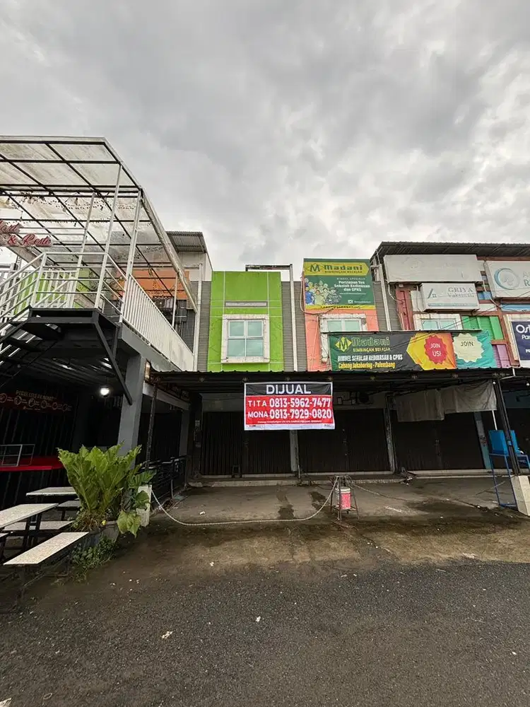 Di jual cepat ruko murah di kawasan ramai jakabaring palembang