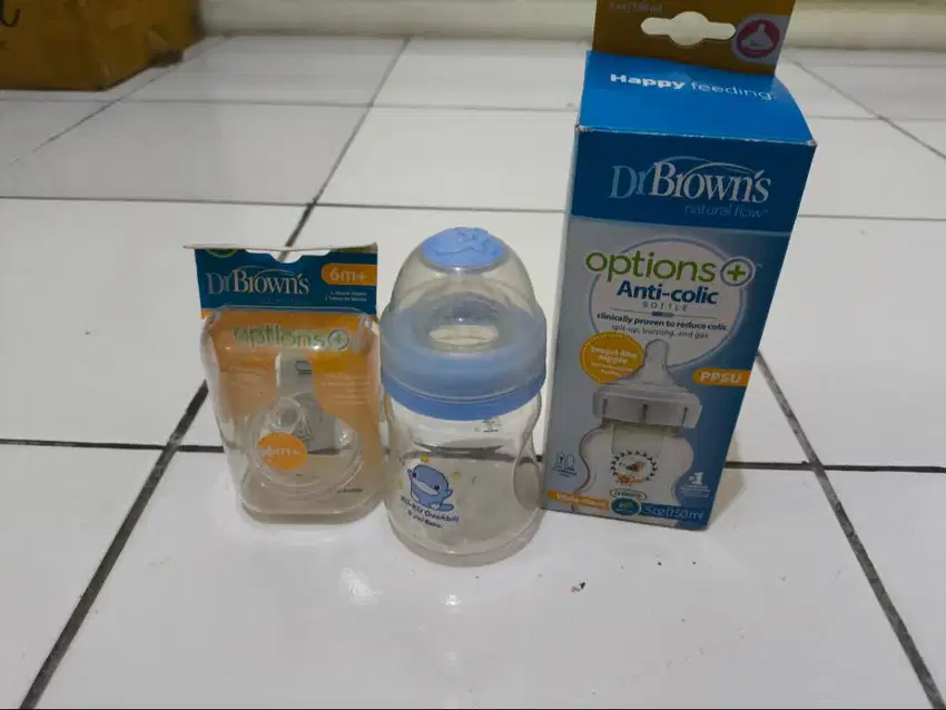 Preloved Botol Susu Dr. Brown. Anti Colic atau Anti tersedak