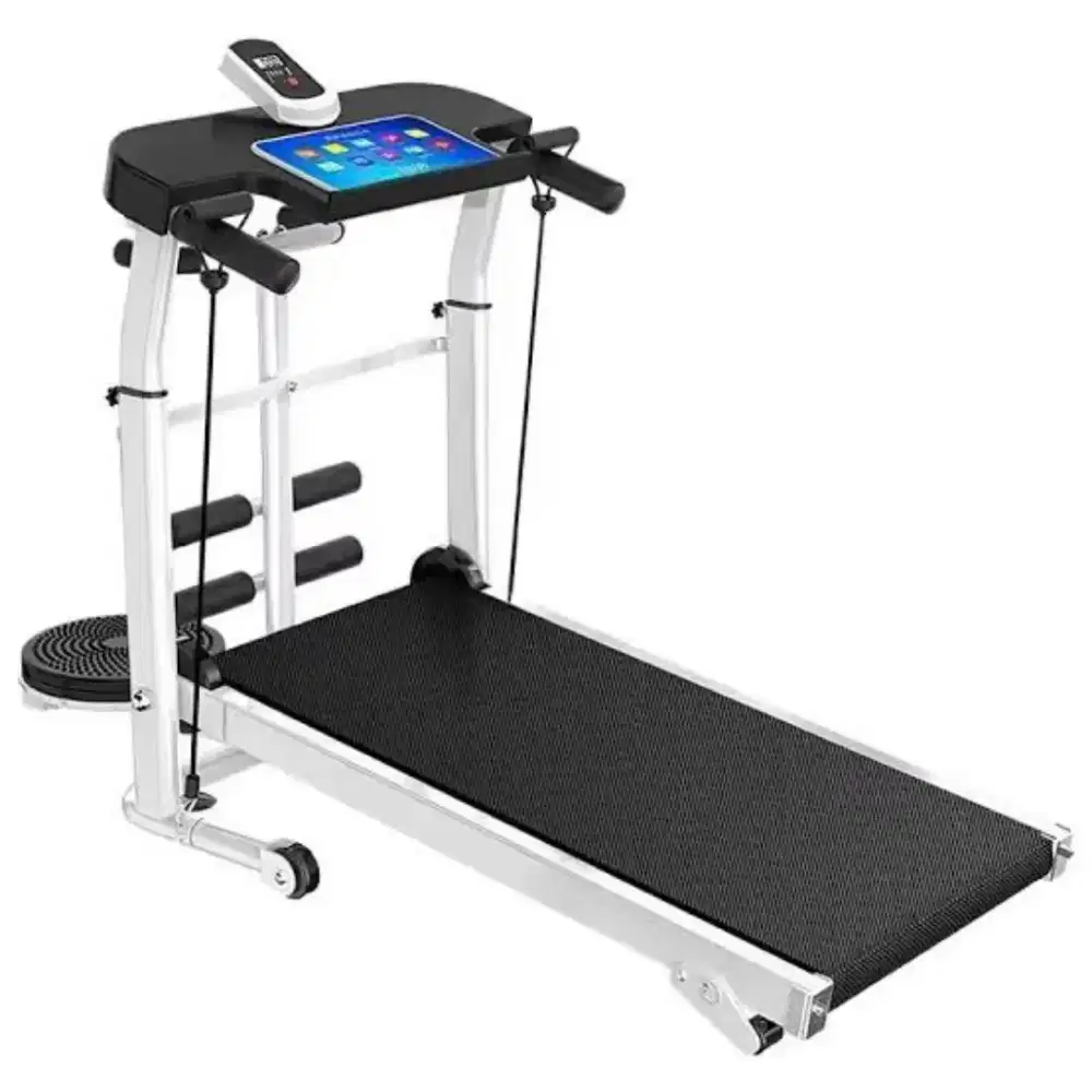 Treadmill Manual sepeda statis Alat fitnes home gym
