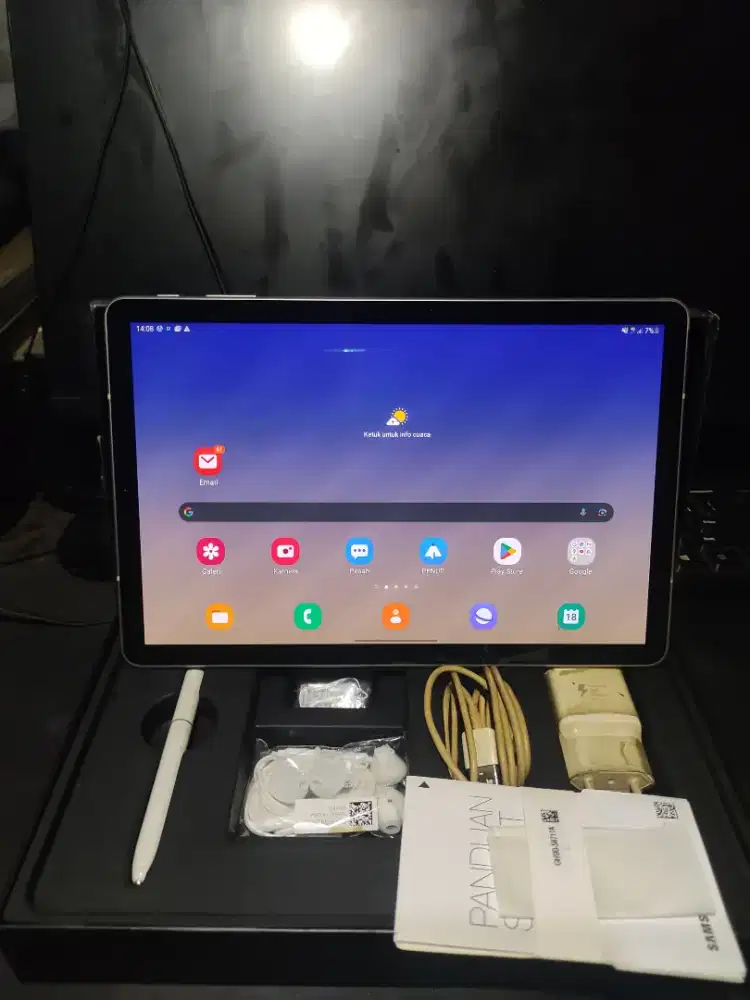 Samsung galaxy tab S4 4/64GB/T835 10.5inch garansi SEIN Fullset Second