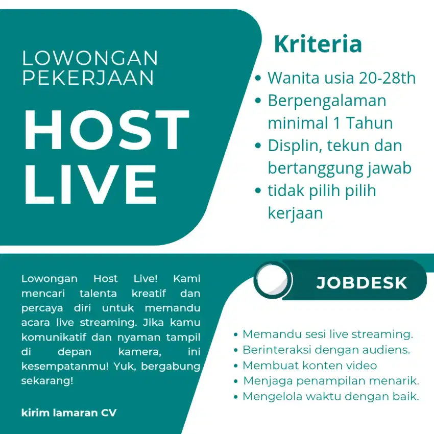 HOST LIVE STREAMING