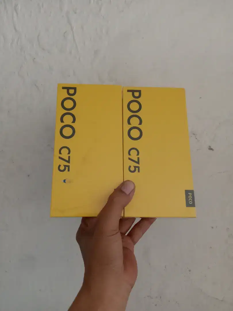 [ Fast respon WA ] Poco C75 NFC 6/128 Garansi resmi 15blm