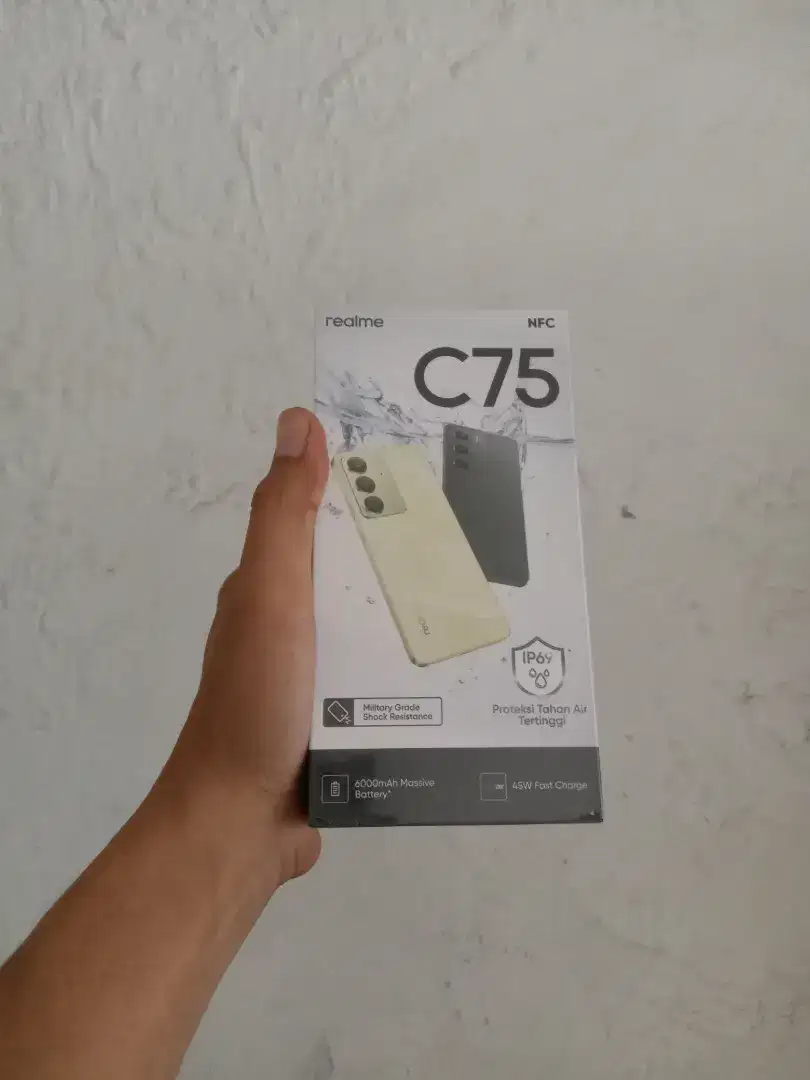[ fast respon WA ] Realme C75 NFC 8/256 Garansi resmi 1thn