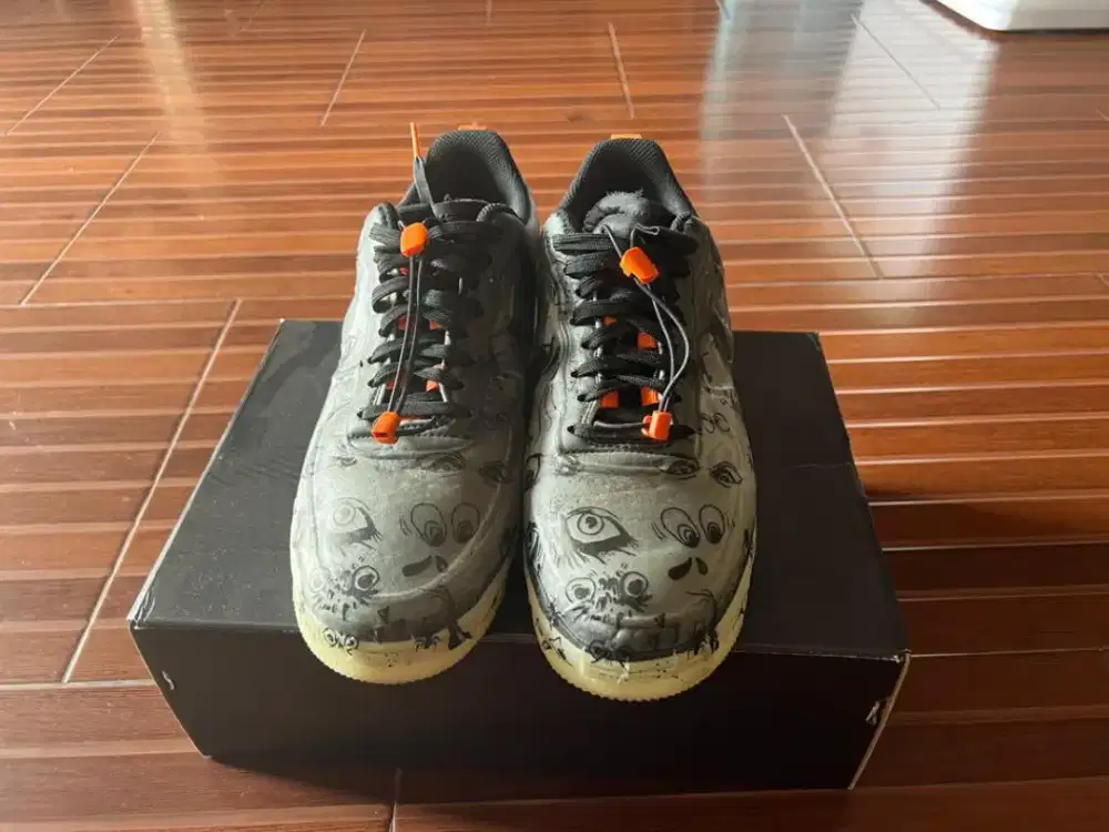 Air force 1 low experimental hallowen apa adanya