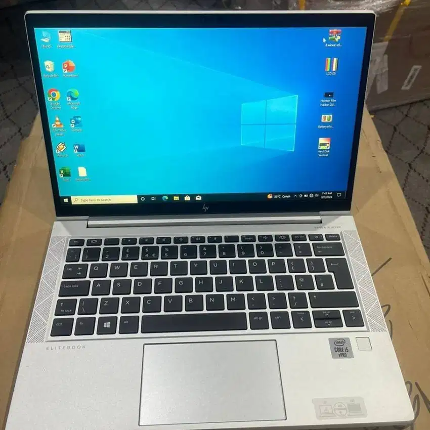 Hp Elitebook 830 G7 Core i5 Gen 10 Touchscreen Ram 16/256GB D-WC