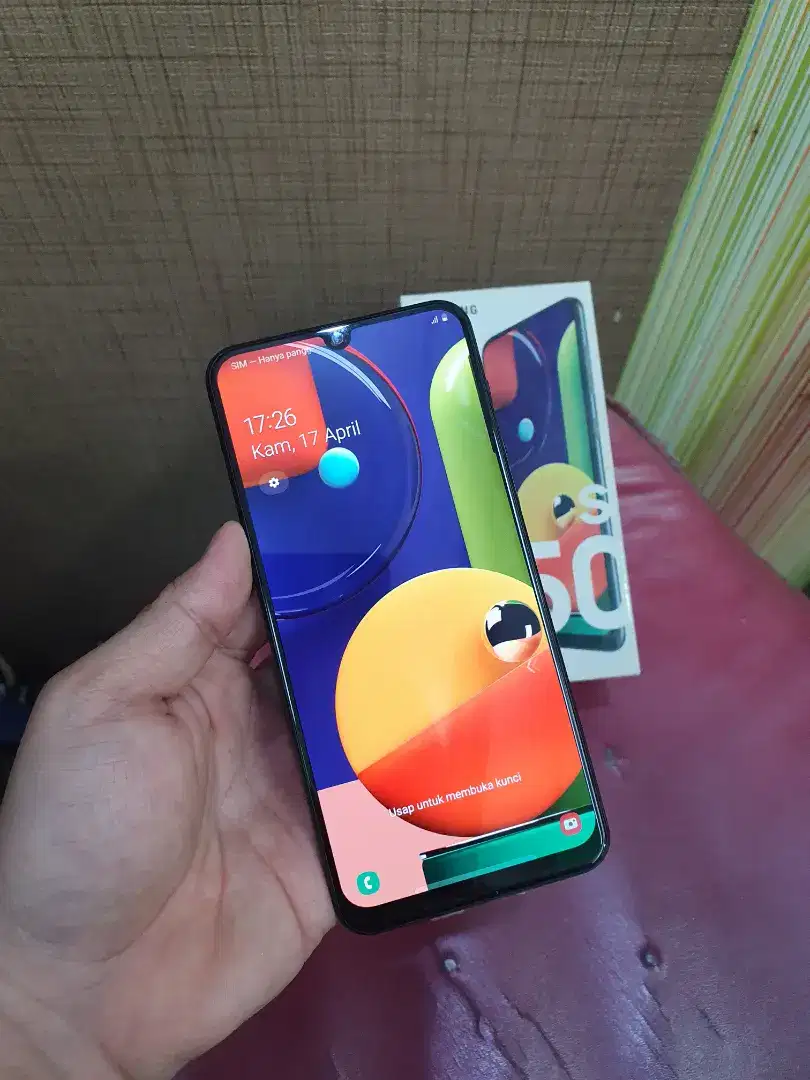 Samsung A50s 4/64 mulus normal resmi sein