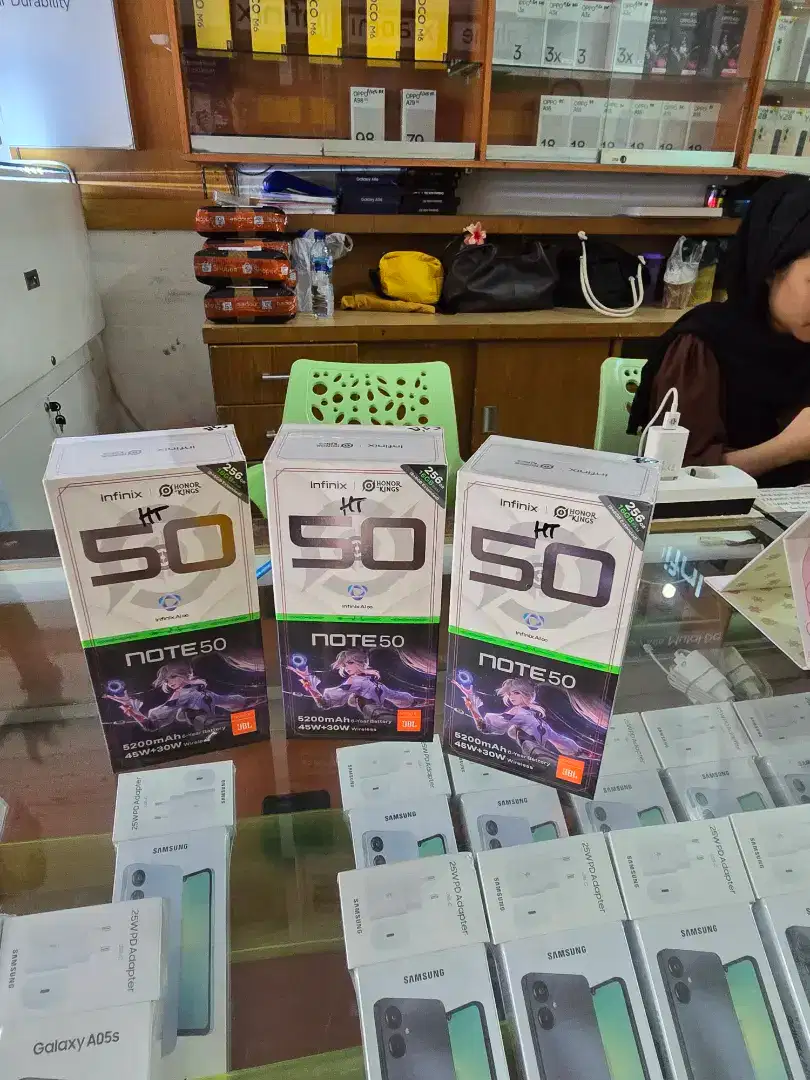 Infinix note 50 4g ram8/256gb garansi resmi