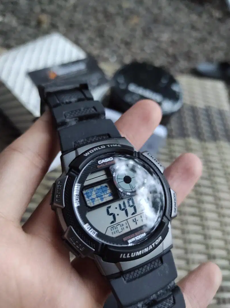 Jam Tangan Casio AE-1000W World Time