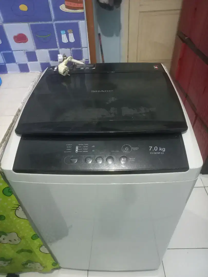 Mesin cuci sharp 1 tabung
