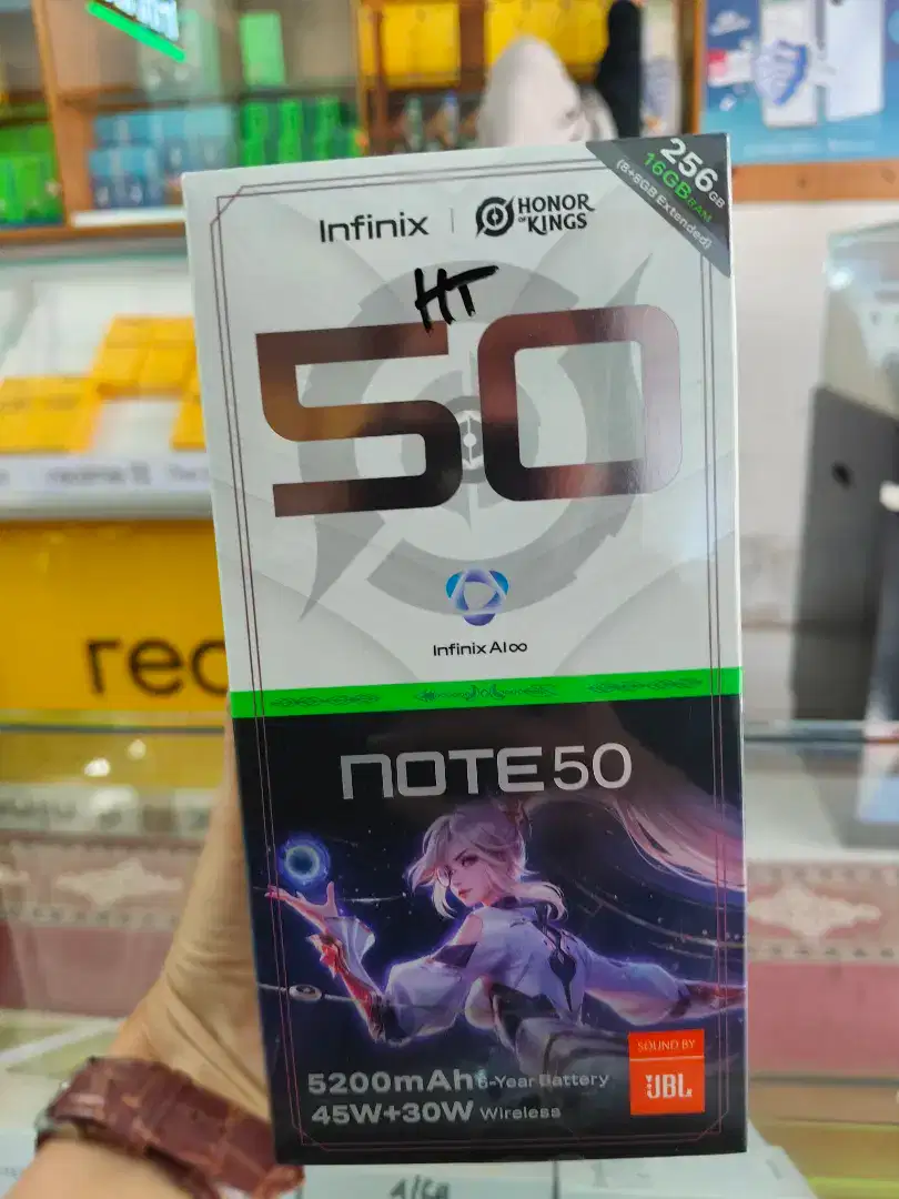 Infinix Note 50 RAM 8/256GB
Brg Segel Original, Garansi Resmi 1TH