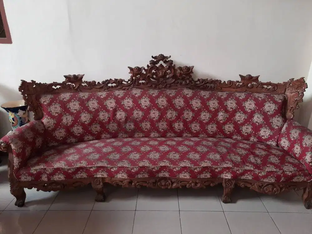 Kursi Tamu Jati Jumbo