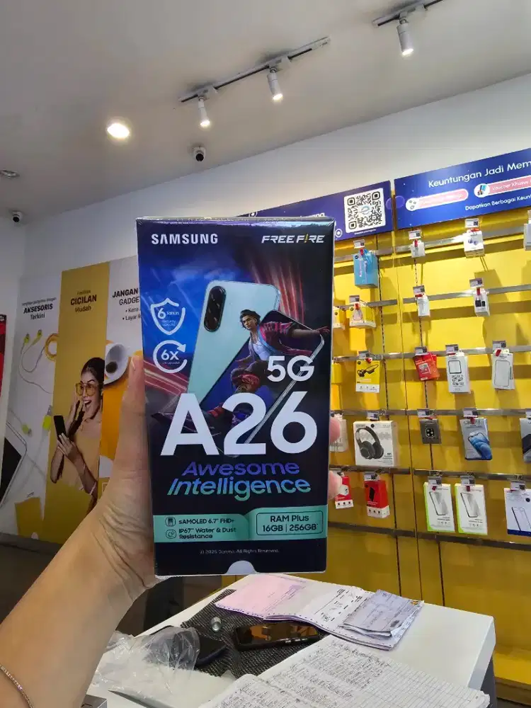 SAMSUNG GALAXY A26 5G GARANSI RESMI