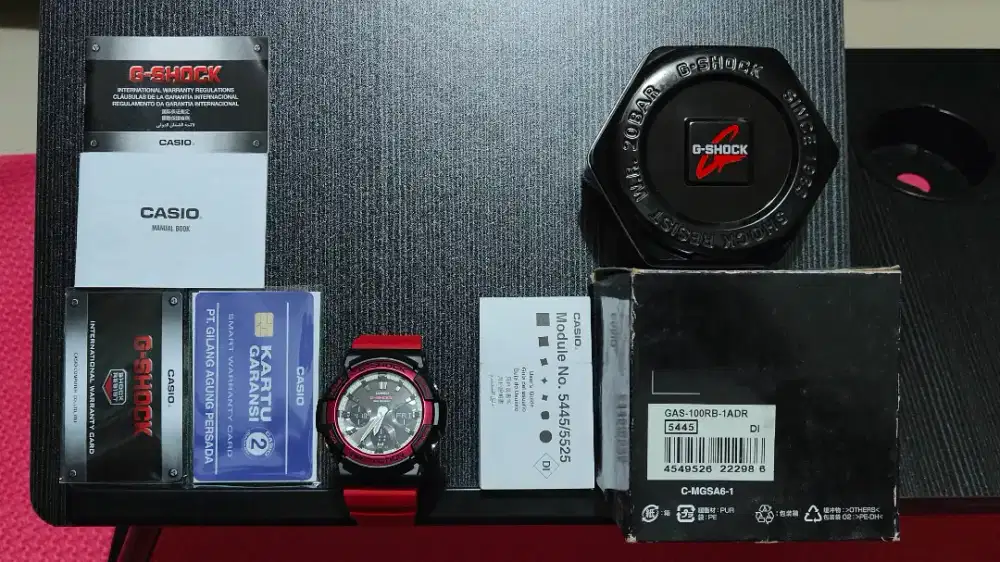 Casio G-Shock GAS-100RB-1A