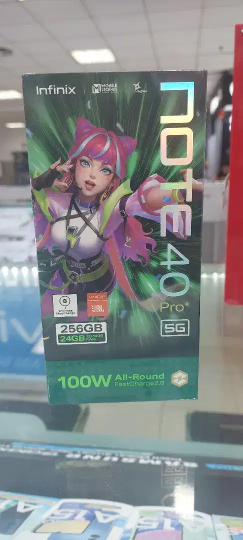 Infinix Note 40 Pro+ 5G 12/256GB Garansi Resmi 1 Tahun Busa COD Depok