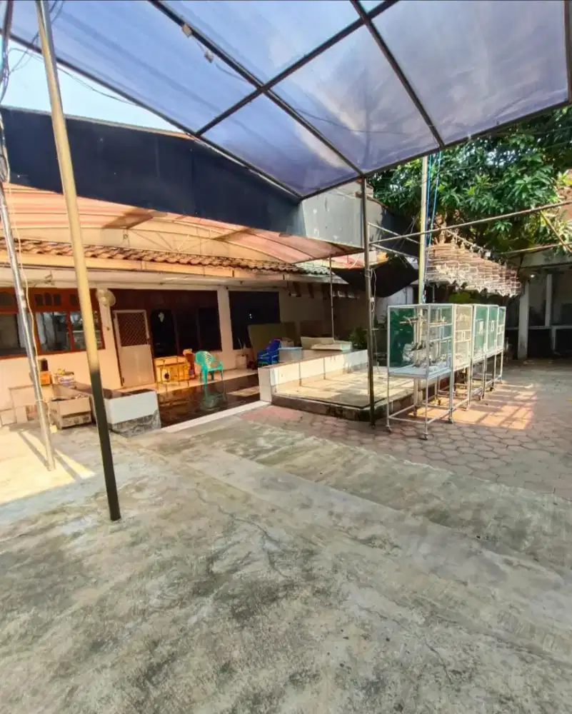 GUDANG LUAS TERMURAH LANGKA RAMAI KONTAINER DEKAT CITO SEPANJANG