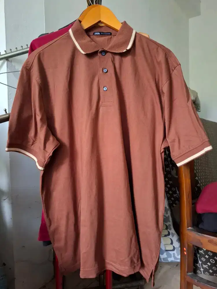 Polo shirt pria. Polo zara pria. Polo second branded. Polo preloved