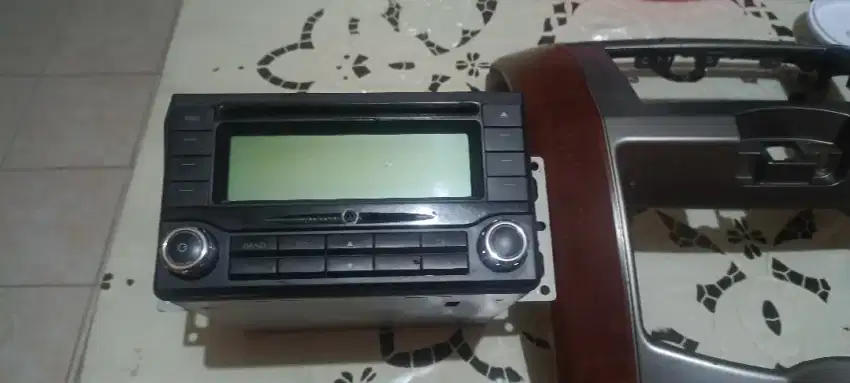 Head unit plus frame original livina