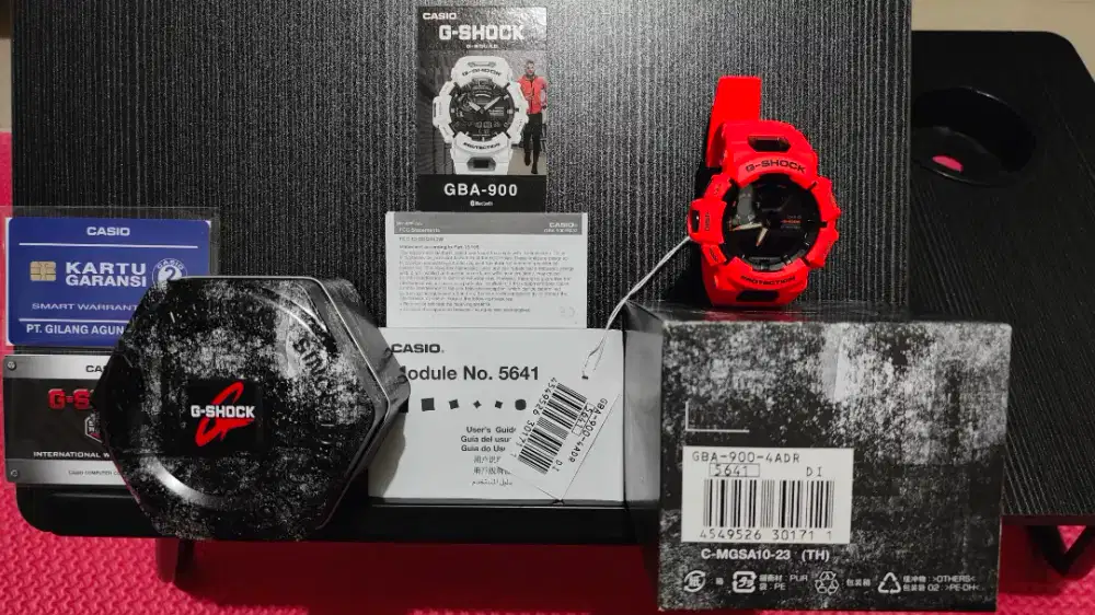 Casio G-Shock GBA-900-4ADR G-Squad Orange Strap