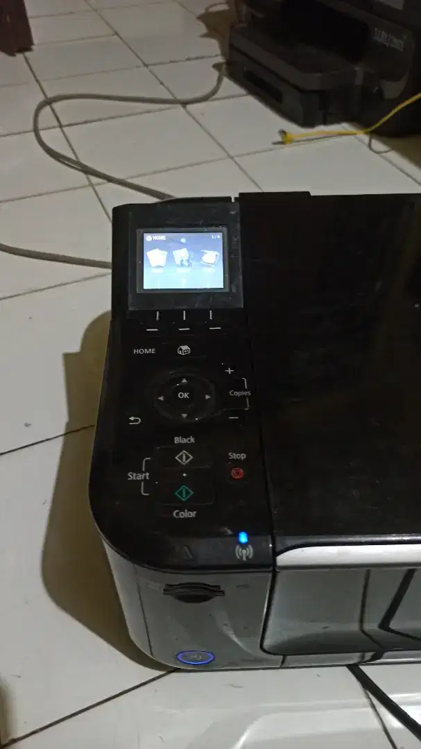 Canon 4170 prin scener copy wifi tinggal pasang cartridge 740&741