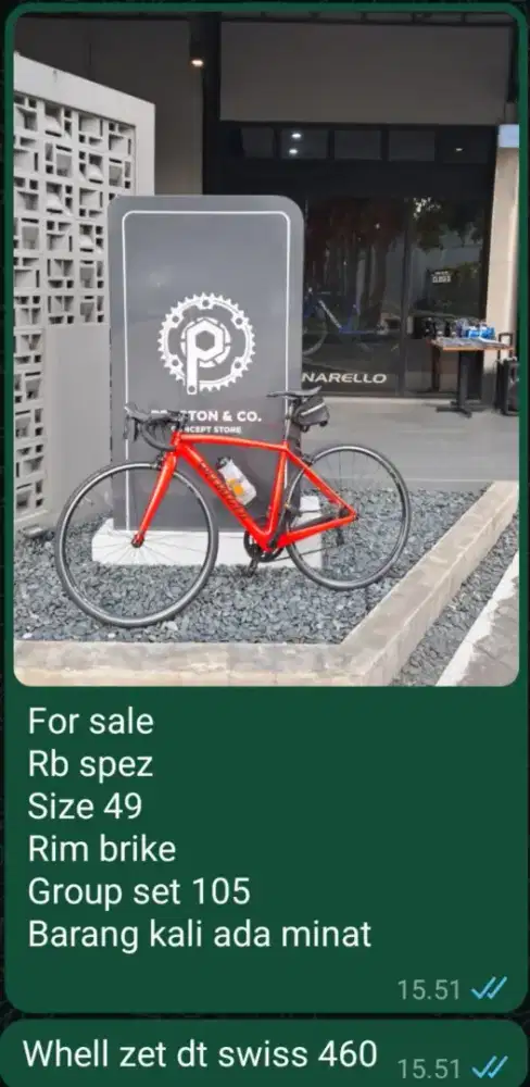 Sepeda road bike spesialis