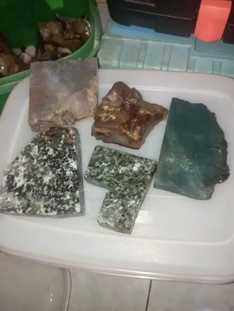 Jual borongan bahan batu akik